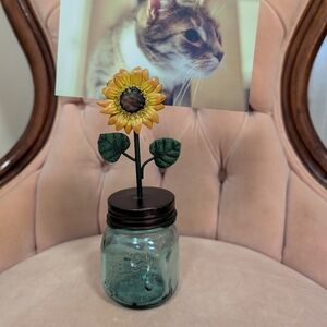 Sunflower Card/Photo Clip